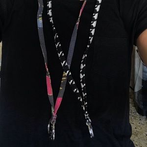 Set of 2 Vera Bradley Lanyards